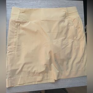 Athleta yellow skirt